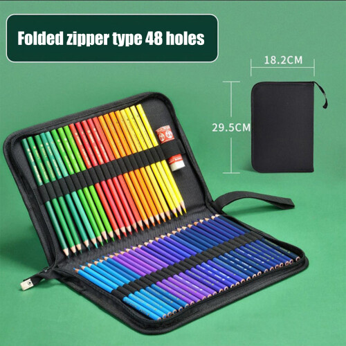 Color storage box, sketching pen bag, art student-Style3 2
