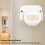 Motion Sensor Light For Wall Mount, Dusk To Dawn Switch Automatic Control Security Lighting Motion Detection With Adjustable PIR Sensor For Corridor T 8
