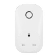 Inovativní chytrá zásuvka s dvojitou zásuvkou, dálkové ovládání WiFi pro globální přístupnost, hlasové ovládání Alexa Google pro