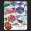 Scary Microed Landscape Sticker Craft Paper Sticker Set 7