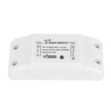 Smart WiFi-switch med röstaktivering, timerschemaläggning, app-fjärrkontroll, kompatibel med Alexa, Google Home, Tuya-appen,