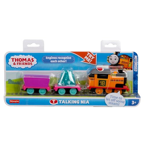 Thomas and Friends Motorized Talking Nia Train Engine Set 1
