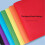 Set van 7 verschillende kleuren plastic mappen A4-formaat 6