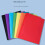 Set van 7 verschillende kleuren plastic mappen A4-formaat 2