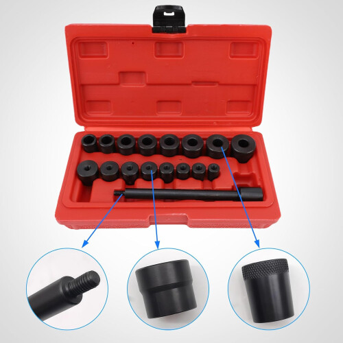 17 Piece Universal Clutch Alignment Tool Kit for Precise Automotive Installation 2