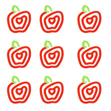 Office Essential Acrylic Paperclip Page Keeper Heat-Apple model