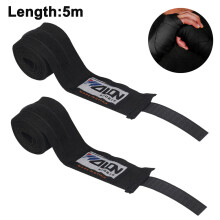 Durable Boxing Hand-Wraps, Quick Detach Keychain For Easy Storage, Floating Keychain Style Adds Convenience, High-Quality Cotton Material, 1 Pair