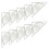 10Pcs Multifunction 2-in-1 180 Degree Protractors with Set-C 1