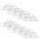 10Pcs Geometry Tool Set Square Angle-Measuring Instrument-C 1