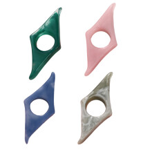 4Pcs Resin Thumb Book Page Holder Ergonomic Bookmarks-2456