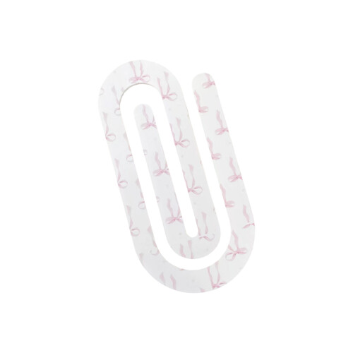 10Pcs Large Acrylic Paperclip Bookmarks Decorative Page-4