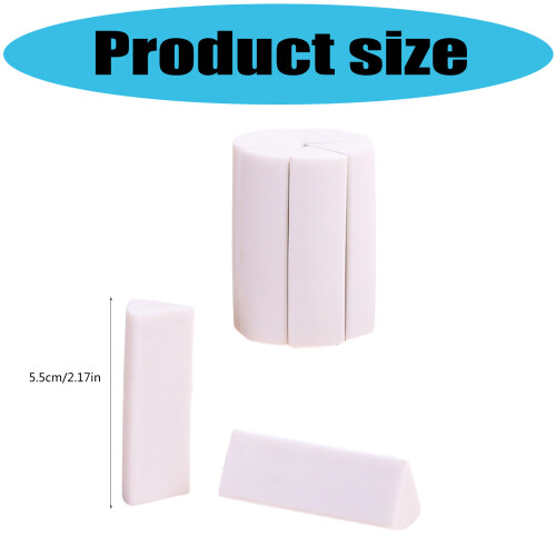 Triangular Erasers Bulk Set Vibrant Colors-Rainbow color 2