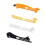 Student Essential 4pcs Animal Theme metal Rulers Double Partial 1