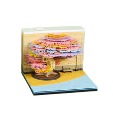 Elegant 3D Seasonal Tree Calendar twenty twenty six Weekly-S