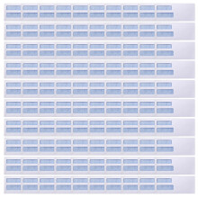 Security Pattern Envelopes With Double Address Window and-100