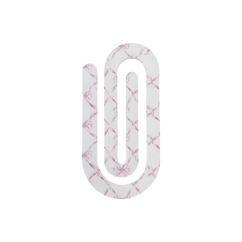 10Pcs Decorative Bookmarks Clip Oversized Acrylic Paperclip-5
