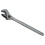 Bahco Bahco 86 Black Adjustable Wrench 600mm (24in) 1