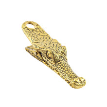Multi Functional Alligator Clip For Journals-Ancient Gold S