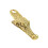 Multi Functional Alligator Clip For Journals-Ancient Gold S 1