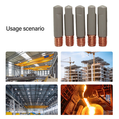 40mm Length Conductive Nozzle For Stable Welding-Aperture 0.8mm 1