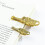 Multi Functional Alligator Clip For Journals-Ancient Gold S 5