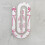 10Pcs Decorative Bookmarks Clip Oversized Acrylic Paperclip-5 3