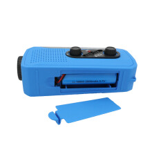 Wiederaufladbare, batteriebetriebene Powerbank, Notfallradios mit Multifunktionsradio und heller Taschenlampe, Solarladung für Outdoor-Aktivitäten