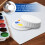 Versatile Painting Tray Removable Dividers Spill Proof Design 6