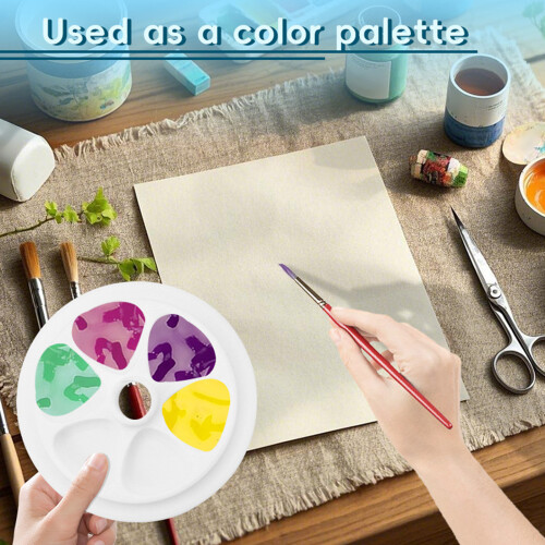 Versatile Painting Tray Removable Dividers Spill Proof Design 1