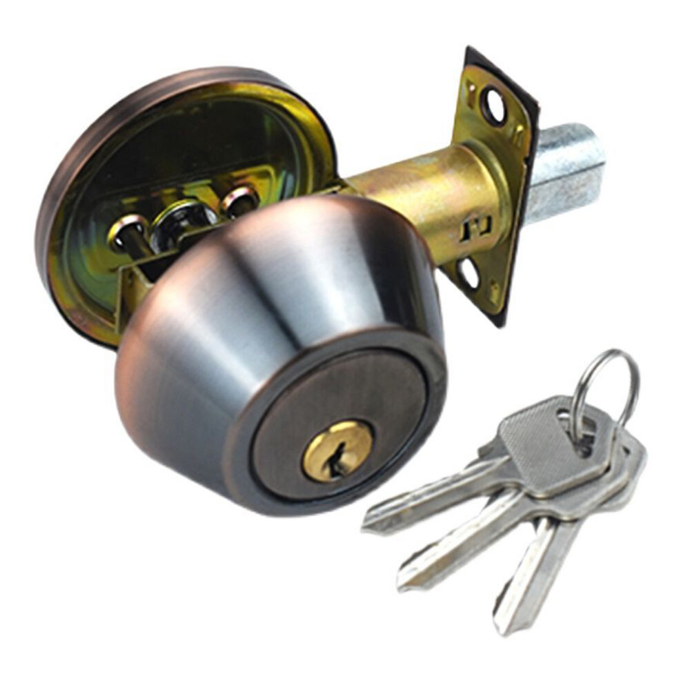 Single Cylinder Deadbolt, Heavy Duty Deadbolt Lock With Satin Finish And Fine Craftsmanship By Professionals For Enhanced Door Security 9198585070936