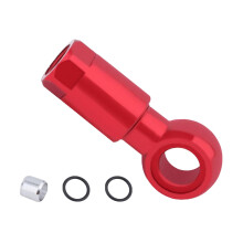 Bike Hydraulic Connector Brake Olive Insert Parts Red Multifunctional Road Racing Bicycle Connector