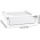 Fridge Organisers Large, Clear Plastic Fridge Drawer Organiser, Stackable Storage Container for Refrigerator, BPA-Free 5