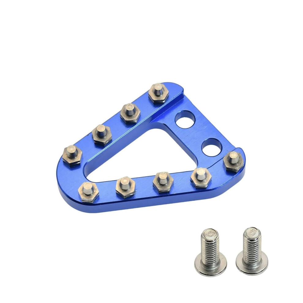 Motorcycle Brake Pedal Step Plate For Ktm Husqvarna Rustresistant Enhanced Braking Blue 9001264942335