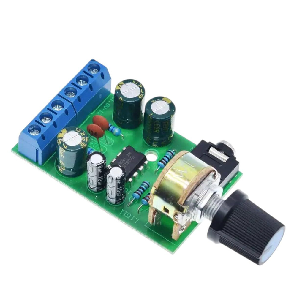 Tda2822m Stereo Audio Power Amplifier Board Dual Channel 5V12v With 3.5Mm Aux Input For Diy 9001264941918