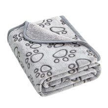 Dog Blanket 760x520mm For Couch, Portable Pet Travel Bedding, Machine Washable Puppy Sleeping Mat For Kennel Crate