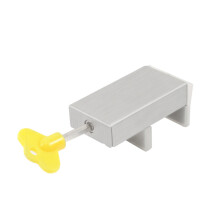 Adjustable Sliding Window Lock for Home Use, Security Stoppers for Doors and Windows with Key Operated Locking, Window Security Locks for Sliding Glas