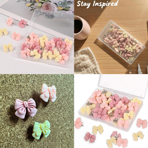 Decorative Resin Push Pins Scratch Bulletin Board-50 1