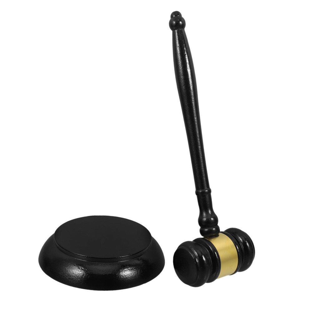 Judge Auction Hammer Gavel Solid Wood For Legal Proceedings Wooden Courtroom Hammer 9001264942380