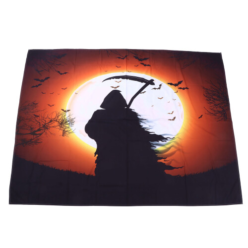 Διακοσμήσεις για το Halloween Ταπισερί για Halloween Κολοκύθα Φάντασμα Φεγγάρι Σκηνή 1