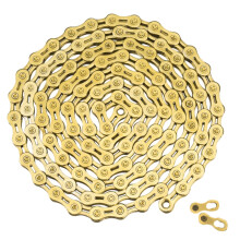 Speed Bike Chain For Road Bicycles Carbon Steel Replacement 6/7/8 Speed Easy To Use
