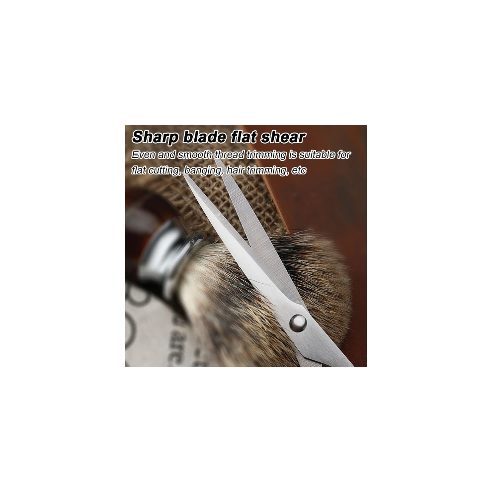 Hair Cutting Scissors Set with Thinning Shears and Comb, Professional Stainless Steel Barber Scissors Featuring Sharp Blades and Fine Toothed Comb