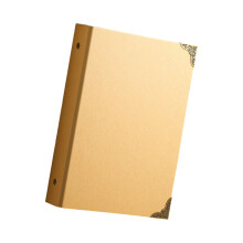 Permanent Metal Hoop Clip Album For Kids Art Projects And-A55