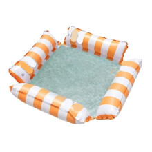 Pool Float Inflatable Lounger Chair with Hammock Design for Pool Party and Beach Relaxation