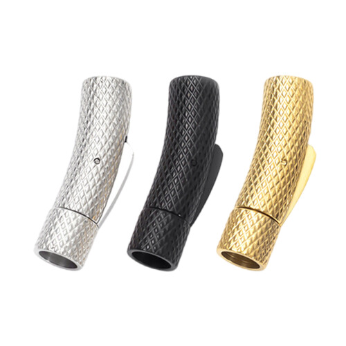 Premium doe-het-zelf-armbandsluiting van metaal-Staalkleur 6mm 1
