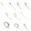 10PCs Thin Split Line Decorative Tape Tear Proof-10 20 1