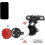 Bicycle Reflector Hidden Seat Post Reflector Universal Mount AntiTheft Mount Holder Reflector 5