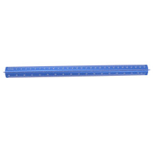 Architectural Scale Ruler Multi Color Aluminum Alloy-Blue 30cm