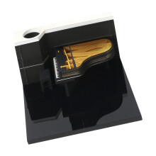 Innovative Piano Plan Weekly Note Pad Calendar Artistic-Black