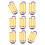 Customizable Non Fade Pattern Bookmarks With Secure-pencil 1