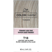 (Single) Wella Color Charm Toner T18 Lightest Ash Blonde